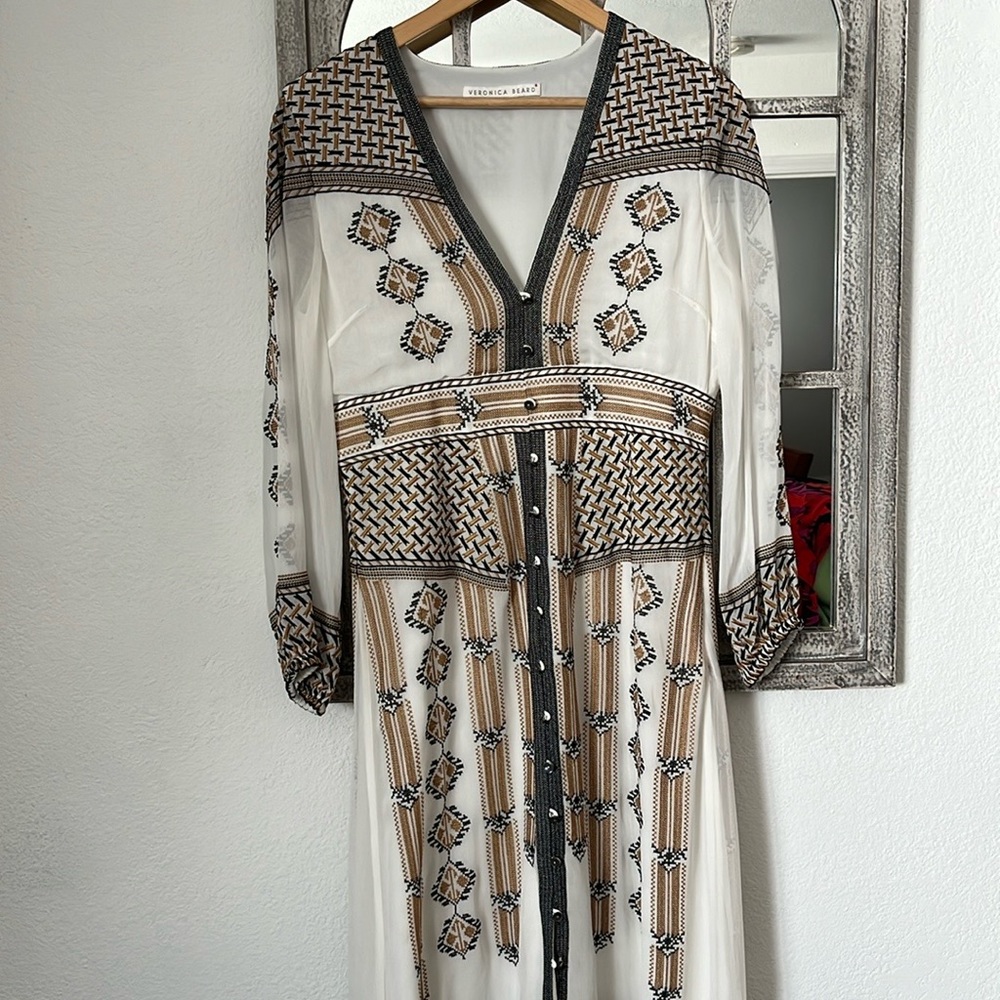 Veronica Beard Julianna Midi Dress - Picture 5 of 12